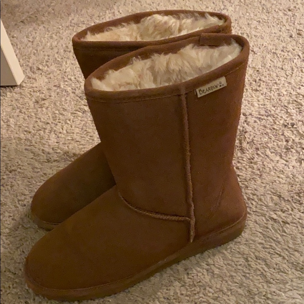 Brown bear paws
